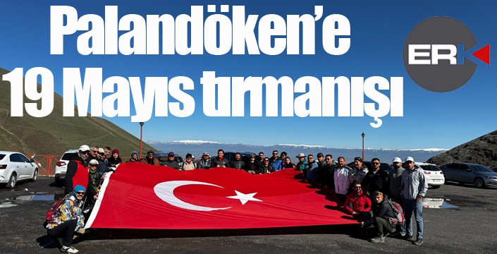 Palandöken’e 19 Mayıs tırmanışı