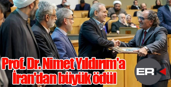 Prof. Dr. Nimet Yıldırım'a İran'dan büyük ödül