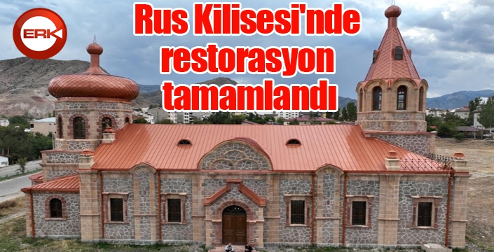 Rus Kilisesi'nde restorasyon tamamlandı