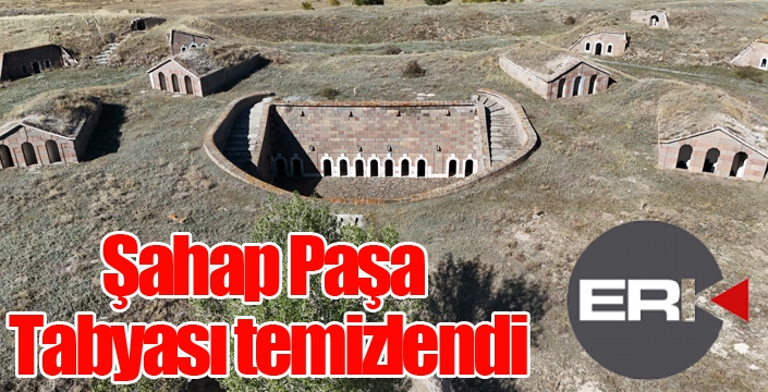 Şahap Paşa Tabyası temizlendi