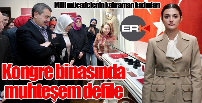 Tarihi binada “Milli Mücadelenin Kahraman Kadınları” geçti