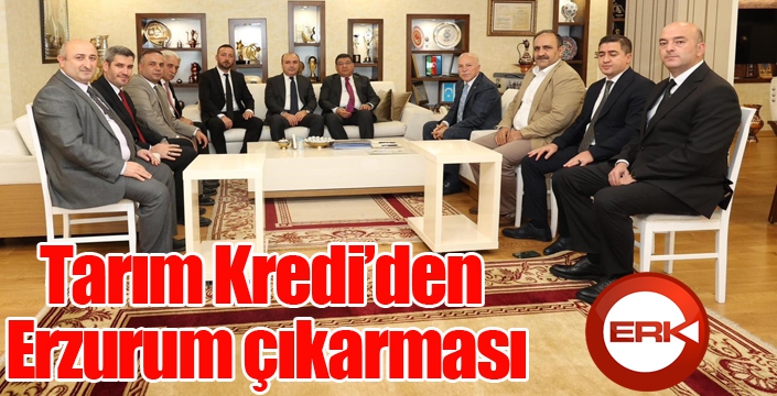 Tarım Kredi’den Erzurum çıkarması