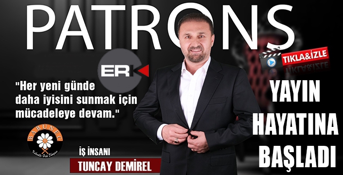 The Patrons Tv yayın hayatına başladı