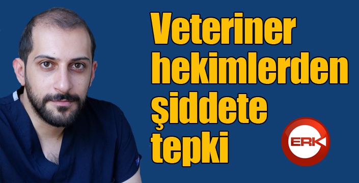 Veteriner hekimlerden şiddete tepki